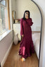 Lustre The Shimmer Frill Maxi Dress