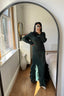Lustre The Shimmer Frill Maxi Dress