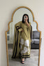 Marni Olive Floral Print by satin kaftan