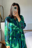 Kay Tie Die Green Dress